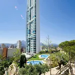 Skyline 2 Gran Terraza Privada Y Vistas A La Piscina * Benidorm