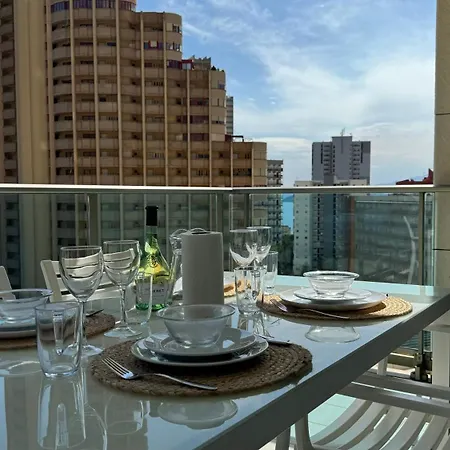 Skyline 2 Gran Terraza Privada Y Vistas A La Piscina Benidorm
